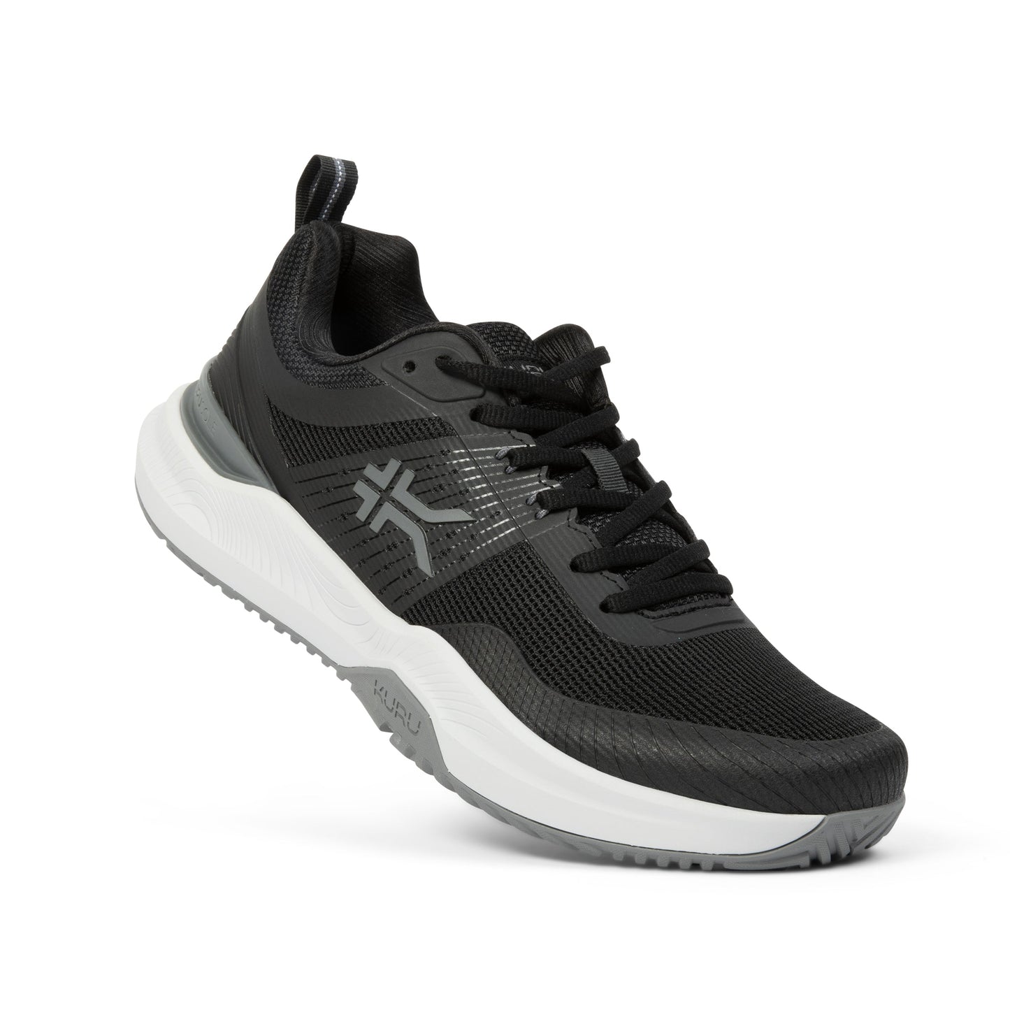 Men's KURU VELOCITY, Jet Black/Charcoal