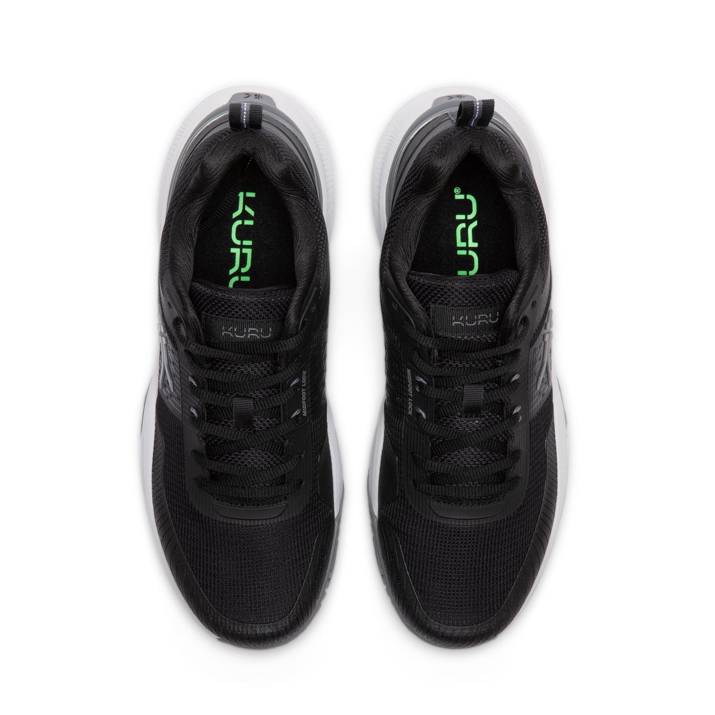 Men's KURU VELOCITY, Jet Black/Charcoal